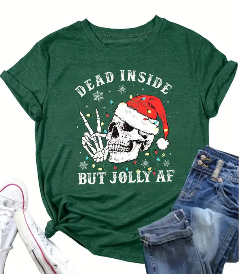 Dead Inside Christmas Tee