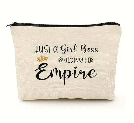 Girl Boss Makeup Bag