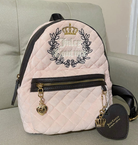 Juicy Couture pink backpack