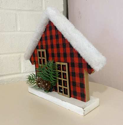 Holiday Plaid House Decor