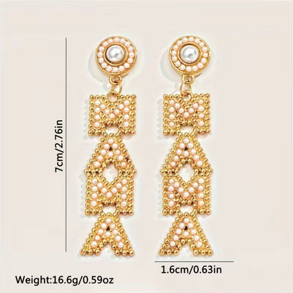 Bling Mama earrings