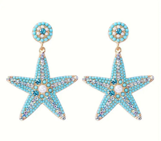 Sandy Sea Starfish Earrings