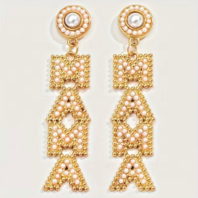 Bling Mama earrings