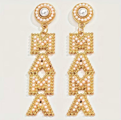 Bling Mama earrings