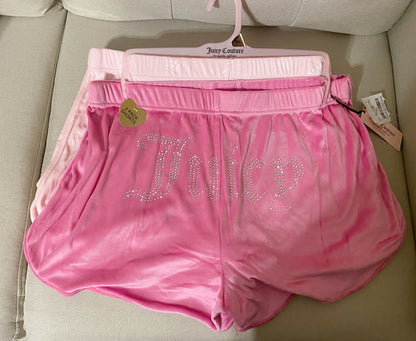 Juicy Couture Shorts Set of 3 Size XL