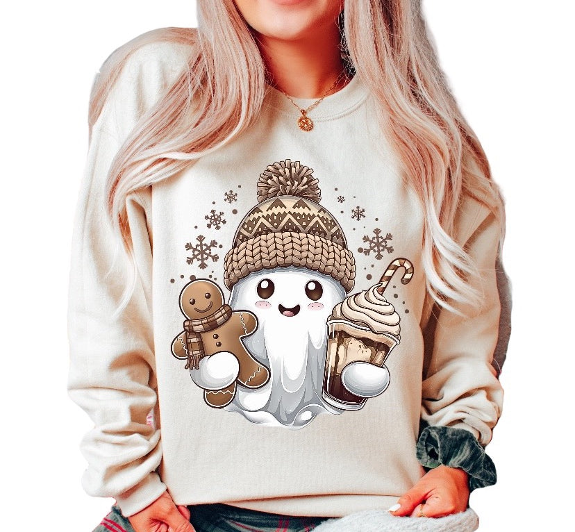 Happy Winter Ghost sweatshirt