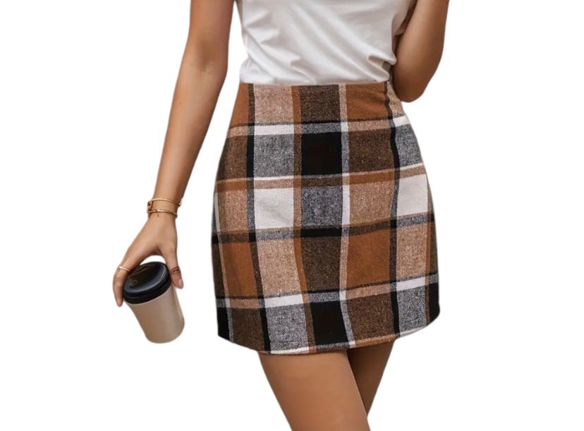 Plaid Skirt