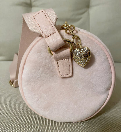 Juicy Couture Rhinestone Pink roll bag NWT