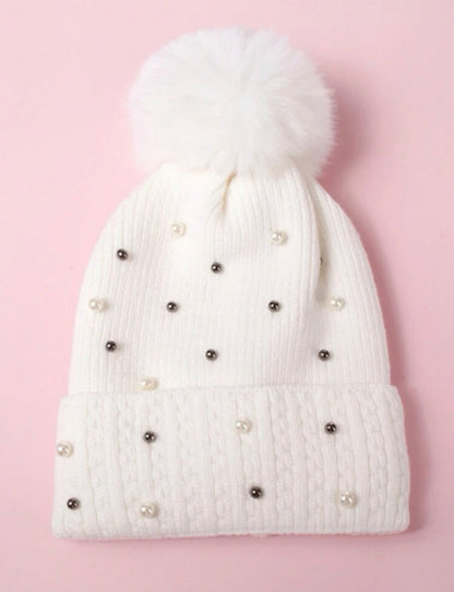 Pearl Glam Beanie