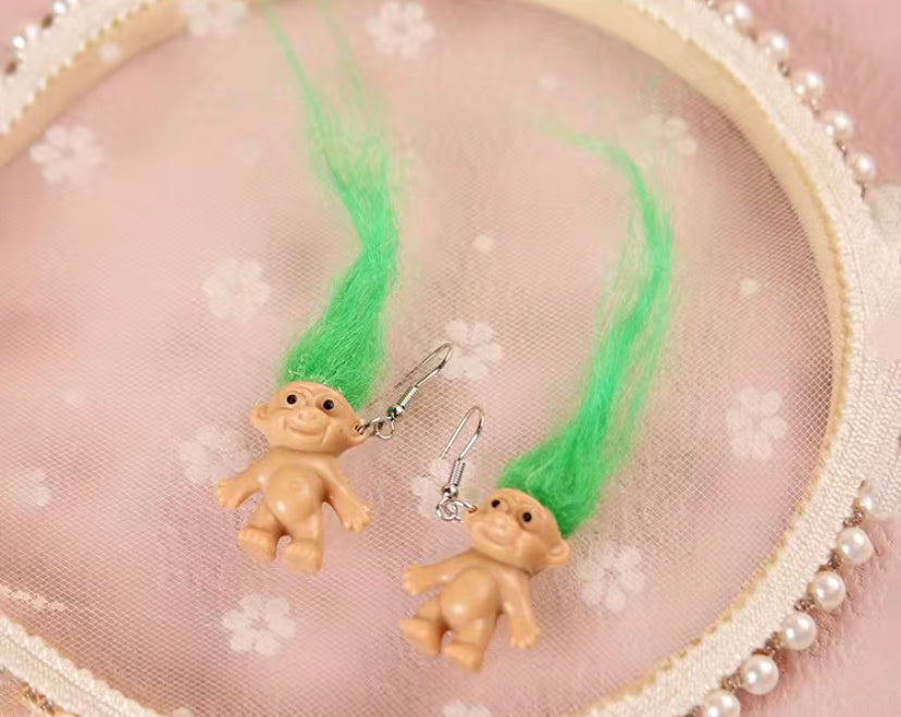 Troll earrings