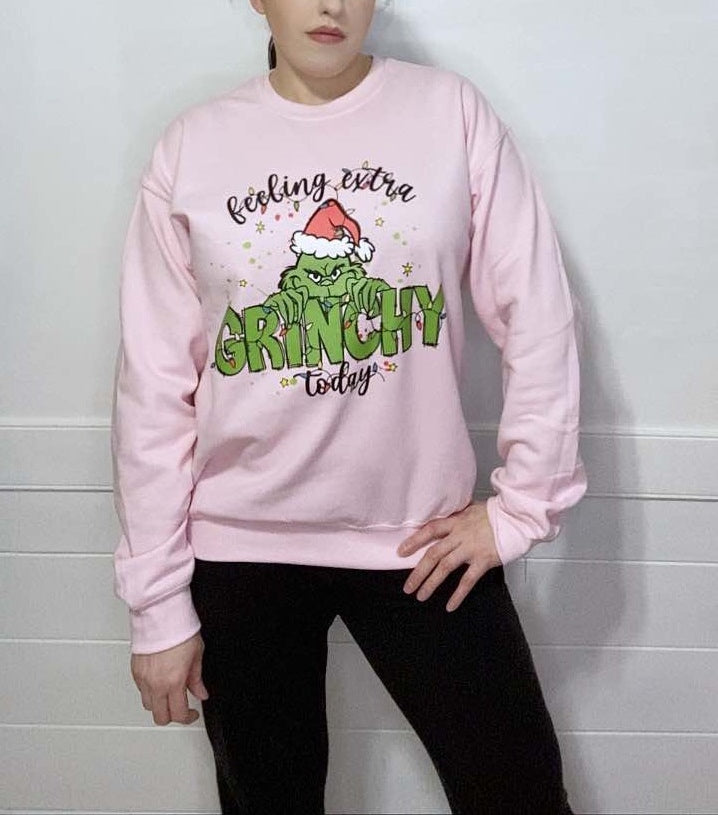 Extra Grinchy sweatshirt