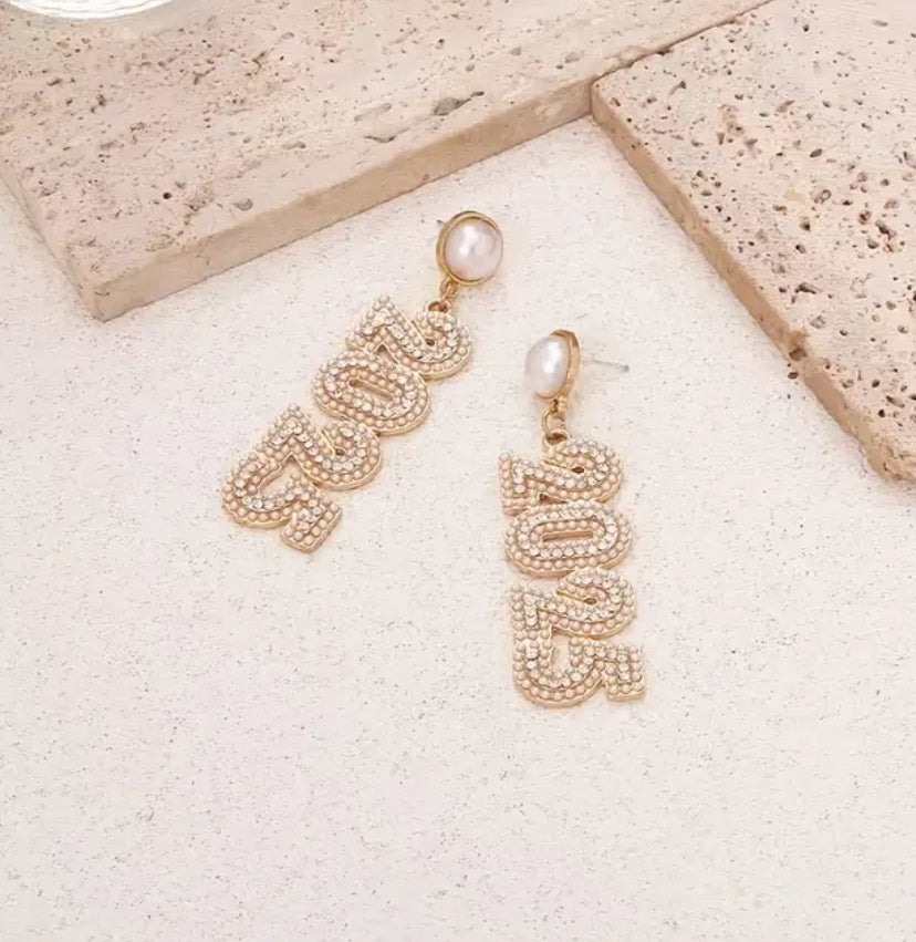 2025 Rhinestone Earrings