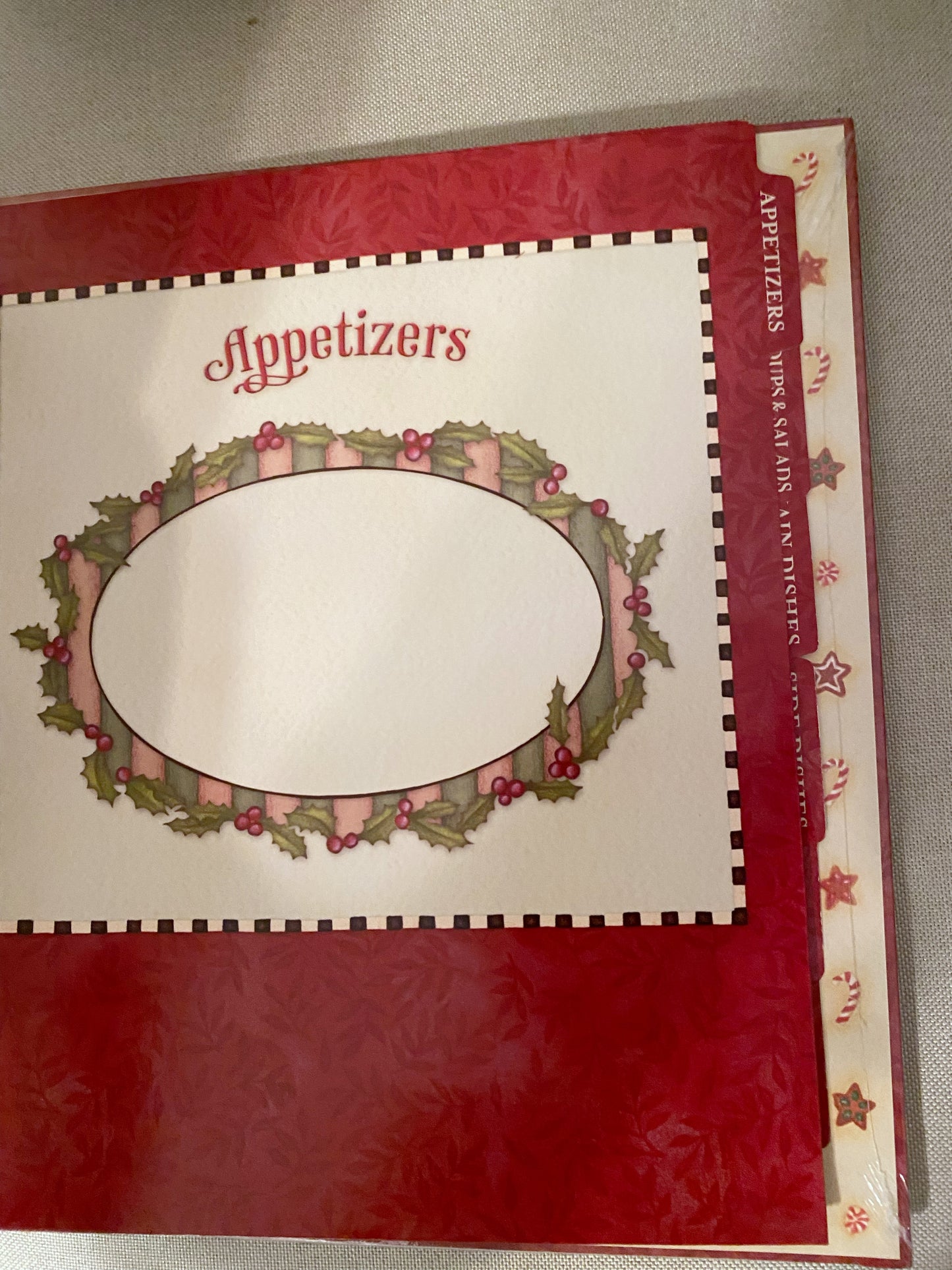 Holiday Kitchen Recipe Binder