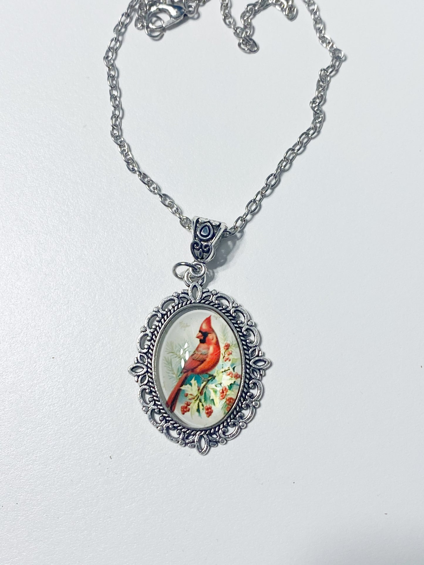 Cardinal Necklace