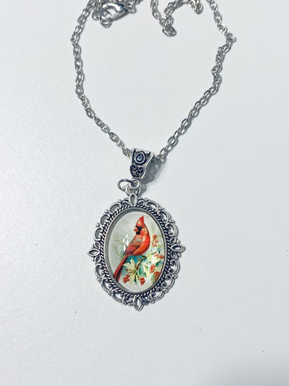 Cardinal Necklace