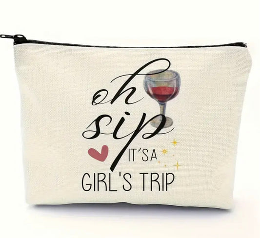 Oh sip makeup bag