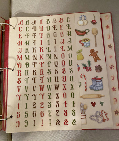 Holiday Kitchen Recipe Binder