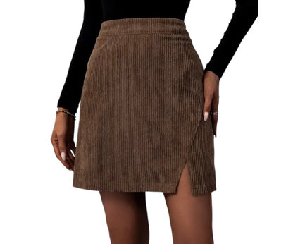 Bouncy Brown corduroy Skirt