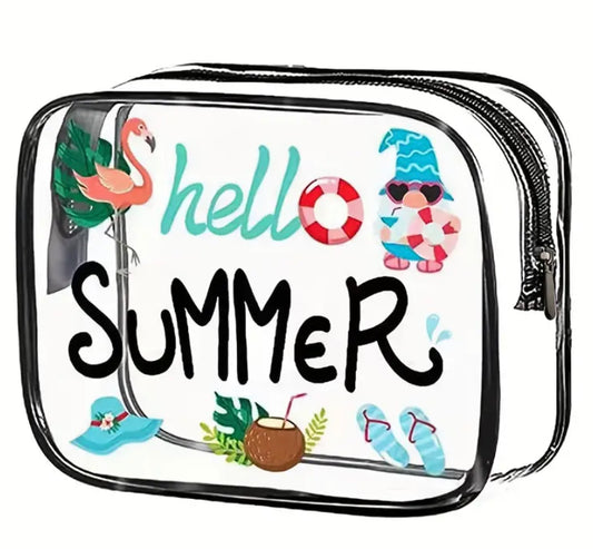 Hello Summer Makeup Bag