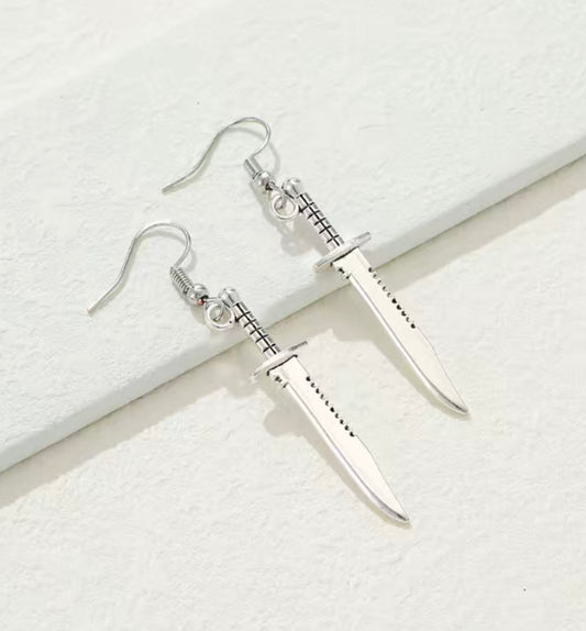 Dagger earrings