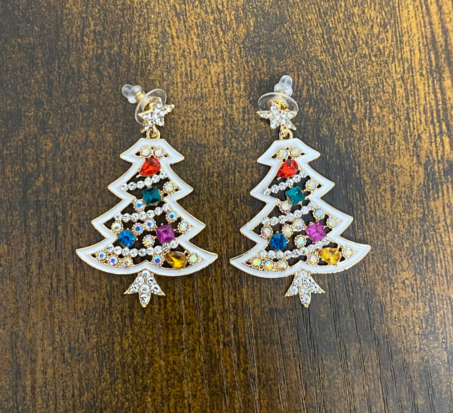 Dreamin of a white Christmas earrings