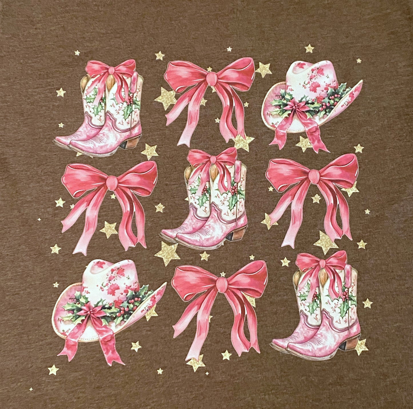 Coquette Bows And Boots Graphic Tee