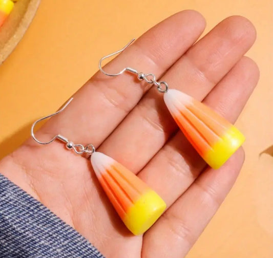 Candycorn Earrings