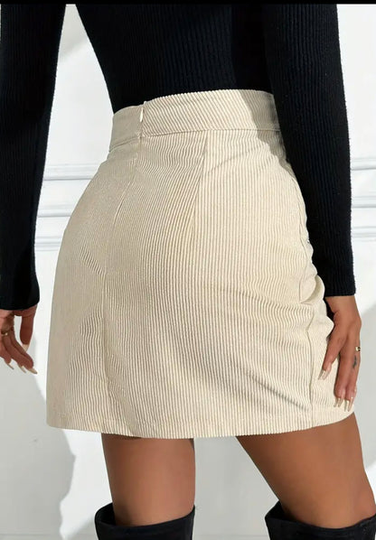 Cassy Corduroy Skirt