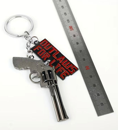 Outlaws for life keychain