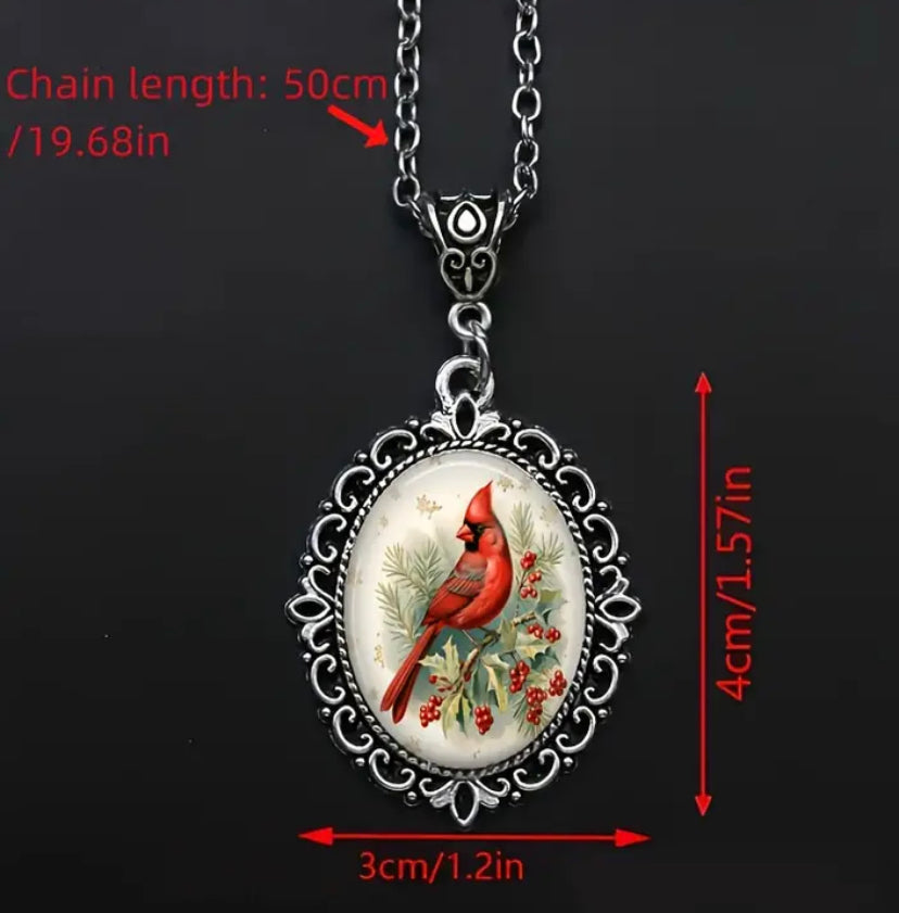 Cardinal Necklace