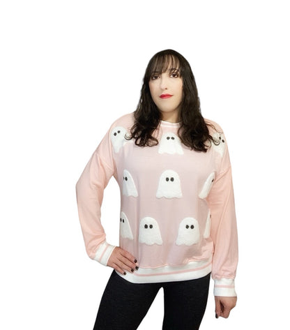 Pink Ghost Sweater