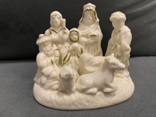 Ceramic Nativity Scene