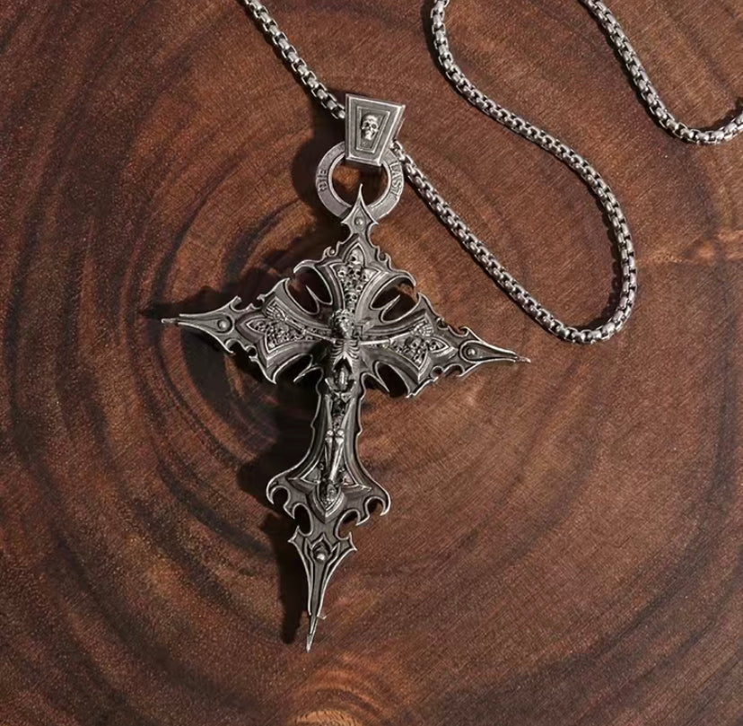 Skull Cross Necklace