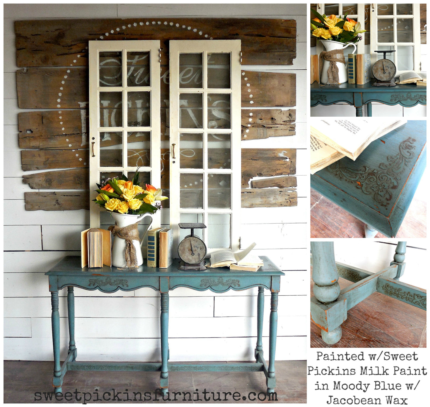 Moody Blue/ Sweet Pickins / Milk Paint