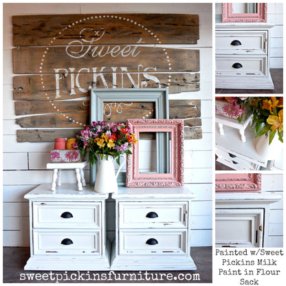 Flour Sack/ Sweet Pickins / Milk Paint