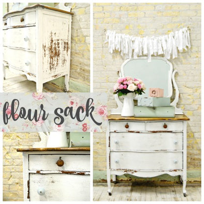 Flour Sack/ Sweet Pickins / Milk Paint