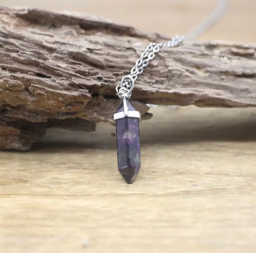 Fluorite necklace