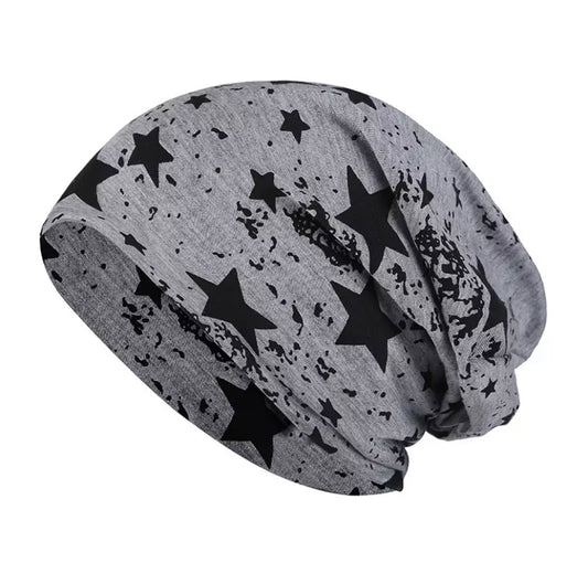 Star Hat Light Gray