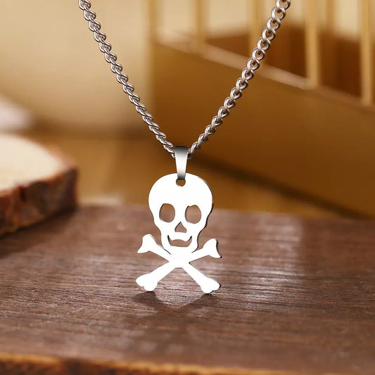 Skull Crossbones necklace