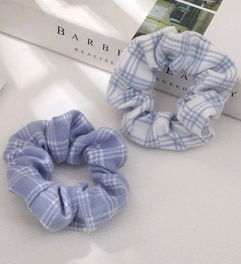 Plaid Scrunchie Pack 2 pcs