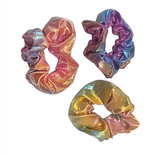 Metallic Scrunchies 3pk