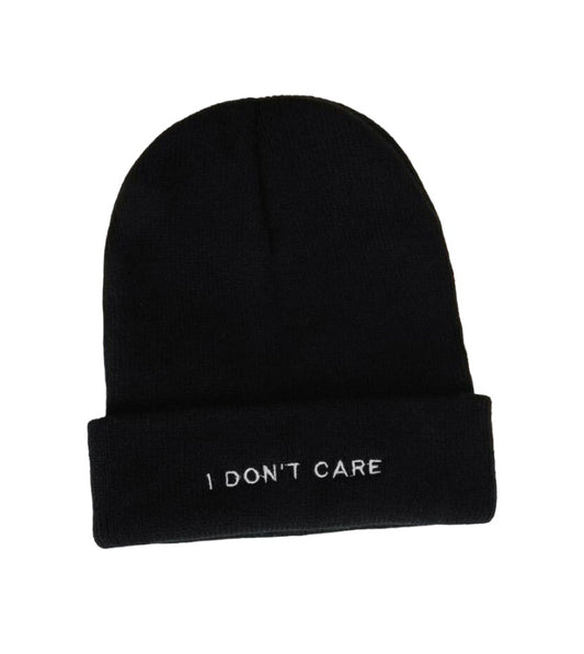 I don’t care beanie