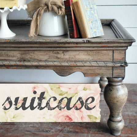 Suitcase/ Sweet Pickins / Milk Paint